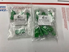 Adaptor SC APC /SC APC Auto Shutter Simplex Green Split Sleeve QTY 14