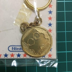 Golf Tournament US Course Diskun Keychain Mario Famicom Disk System Vintage
