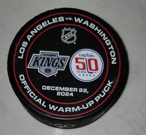 Los Angeles Kings vs Washington Capitals 12-22-2024  Warmup Puck 