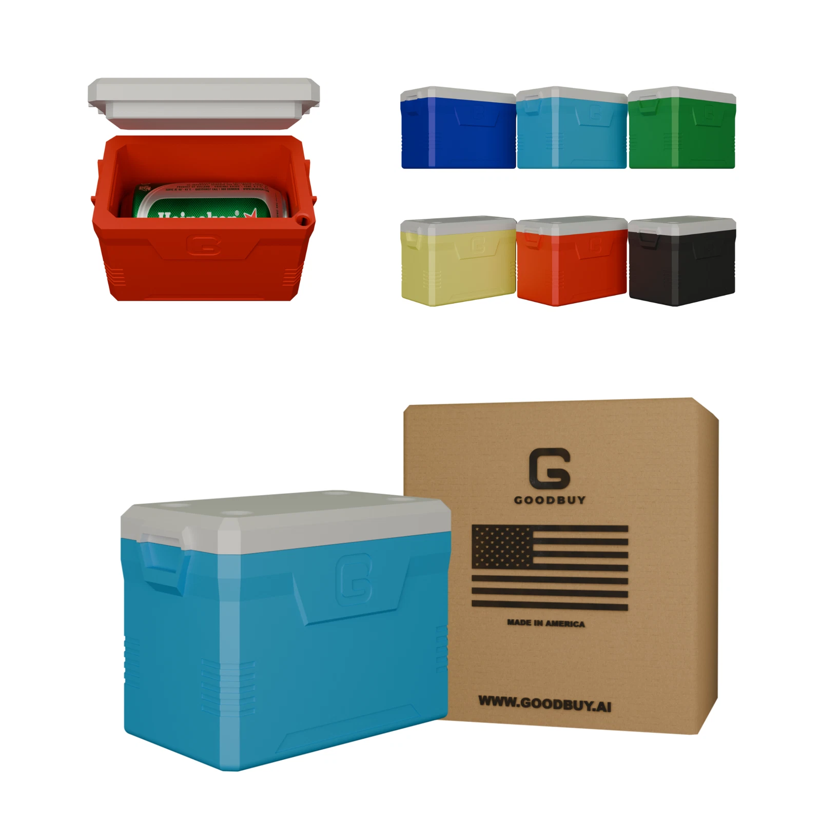 Mini Can Cooler for 12oz Cans - Fun Gag Gift, 3D Printed Novelty Chiller Box