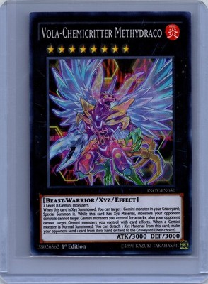 Vola-Chemicritter Methydraco 1st Edition Super Rare Invasion: Vengeance INOV-EN0
