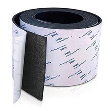 Neoprene Rubber Sheet with Adhesive, Solid Rolls  Strips for DIY Gaskets,