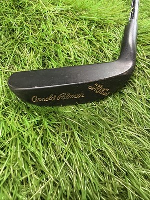 Vintage Arnold Palmer 'the orginal' Putter RH Leather Grip 35'' Pristine