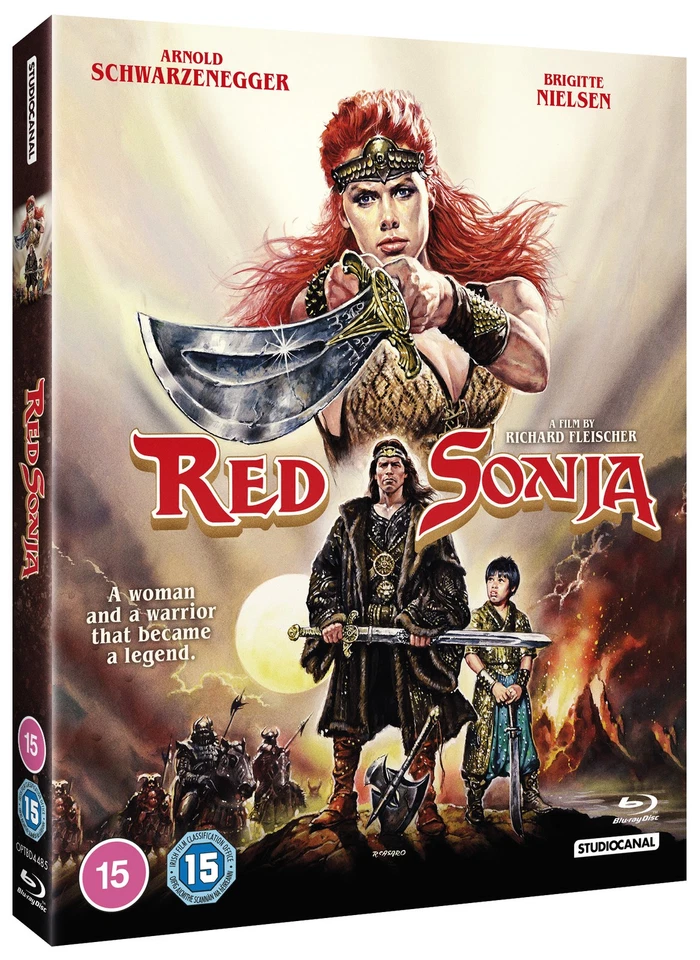 Red Sonja (Blu-ray) Janet Agren Donna Ostabuhr Terry Richards Ronald Lacey - Image 2 of 2