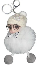 Kawaii Plush Keychain Cute Keychains Backpack for girls women