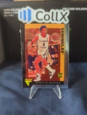 🔥SCOTTIE BARNES 2021-22 Chronicles Draft Picks RC Flux Black Prizm Rookie🔥
