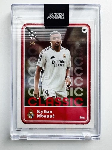 Kylian Mbapp 2024 Topps Kylian Mbapp Red
