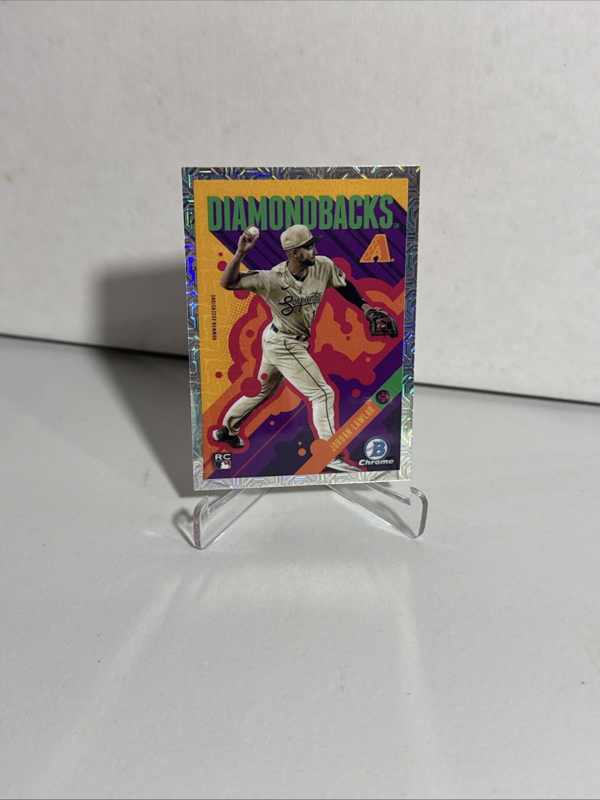 2024 Bowman Chrome Ascensions Mega Box Mojo Refractor Jordan Lawlar Rookie RC