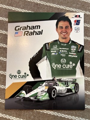2025 Graham Rahal Hero Card Rahal Letterman Lanigan Indycar