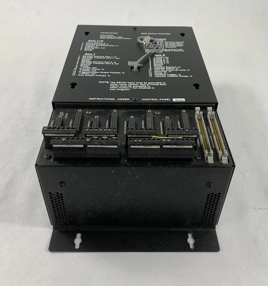 Controlador de accionamiento de microstep de movimiento Parker Compumotor 4000 Foto 2 de 4