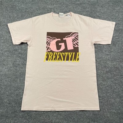 Y2K Our-Legends BMX GT Freestyle Bike Shirt Medium 20x28 Light Pink