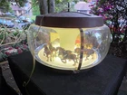 Vintage Budweiser Clydesdale Championship Hanging Carousel Beer Light Rotating