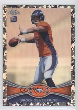 2012 Topps Chrome Military Refractor 287/499 Brock Osweiler #210 1j6