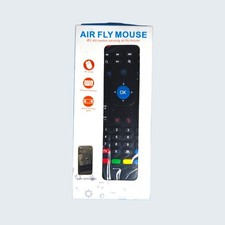 Air Fly Mouse and Wireless Keyboard Remote 2.4G USB Dongle for Smart TV, Box, PC