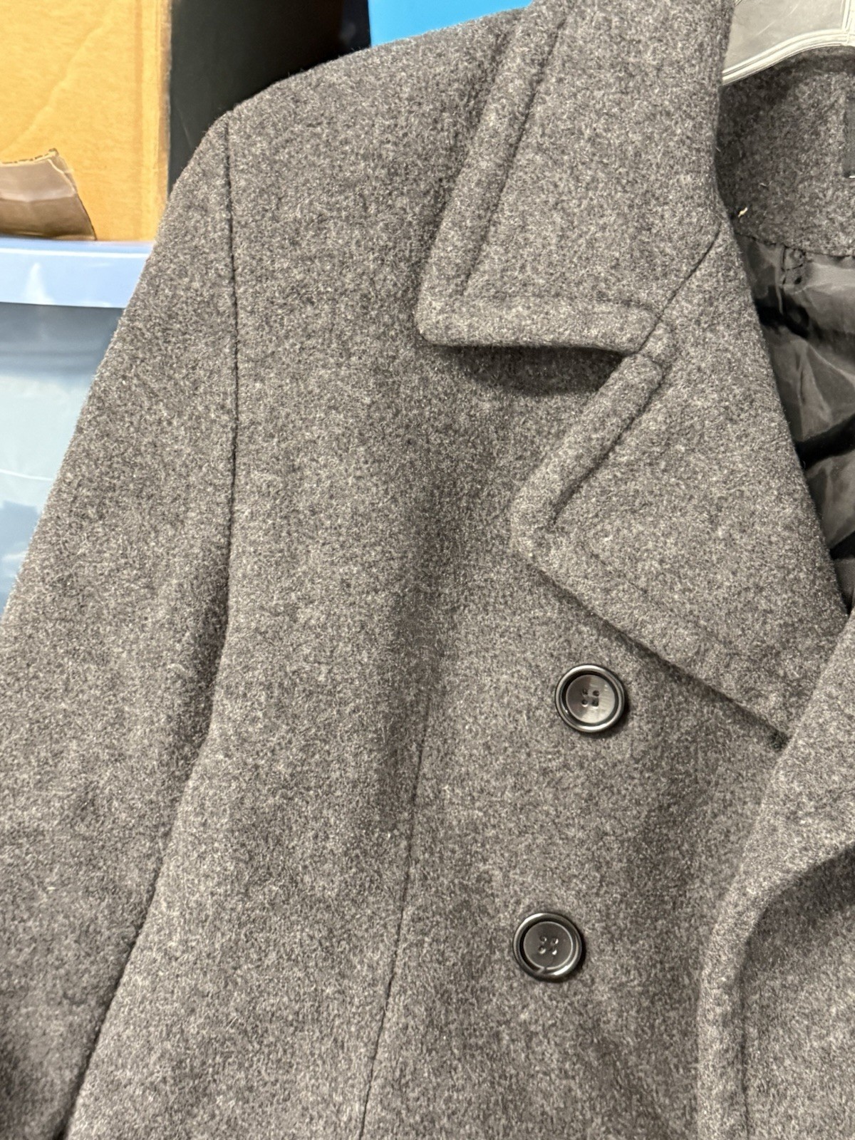 Women’s Halston Wool Button Front Jacket - image 3