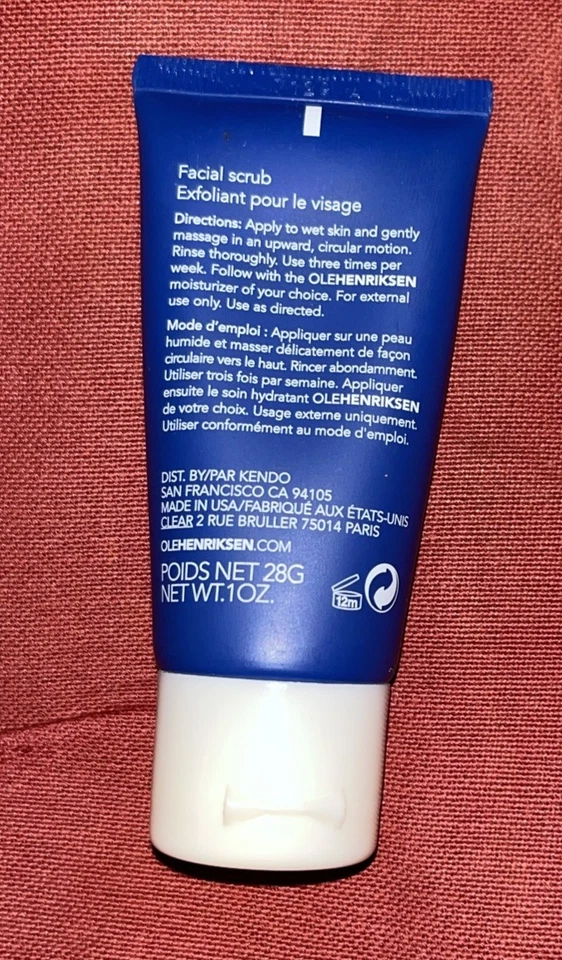 OLEHENRIKSEN Transforming Walnut Scrub for Even Tone & Texture 1oz NEW Sealed - Image 2 of 4