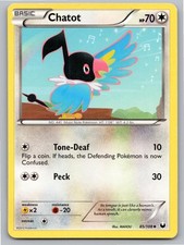 2012 POKEMON CHATOT DARK EXPLORERS 85/108 UC LP A88186 FREE S&H on eBay