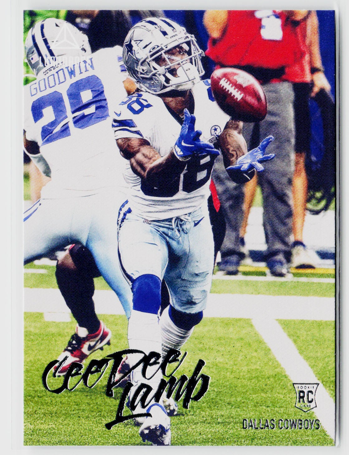 2020 Panini Chronicles #206 CeeDee Lamb Luminance Update Rookies Dallas Cowboys