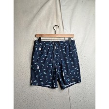 ONeill Hyperfreak Stretch Board Shorts Mens Small Navy Tropical SU3106109D