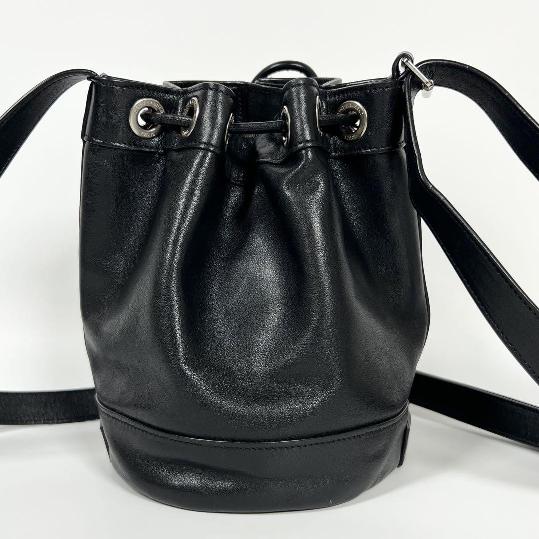 Mini borsa a secchiello Saint Laurent Riders