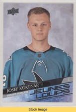 2020-21 Upper Deck Extended Series Young Guns French Josef Korenar #715 READ y8p