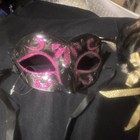 Unique Creations art deco lady face mask wall art & Masquerade Eyemask w/ribbon  — photo 6