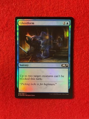 Ghostform - Foil - Core Set 2019 - Magic the Gathering - MTG