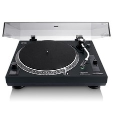 Lenco L-3828BK - Plattenspieler mit Direktant...