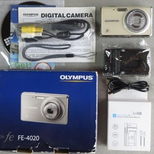 OLYMPUS FE-4020 Compact Digital Camera Tested Working Seller Japan