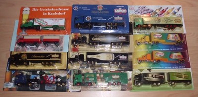 Werbetruck Markgrafen & Getränke-Burg - 12 Modelle zur Wahl in 1:87 H0