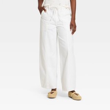 Women  s High-Rise Drawstring Soft Utility Jeans - Universal Thread