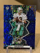 2022 Panini Mosaic Football Dan Marino BLUE DISCO /75 #126 - Miami Dolphins