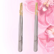 2Pcs Tweezers Ingrown Hair Tweezers Splinter Tweezers Expert Tweezers...