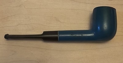 Dr. Grabow Vintage Blue Color Duke Ajustomatic Imported Briar Smoking Pipe