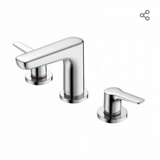 TOTO GS Widespread Bathroom Sink Faucet Chrome Plated 1.2 GPM WaterSense