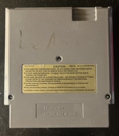 Zelda 2 The Adventure of Link (NES Nintendo) Aut&eacute;ntico - Cartucho Gris - Probado