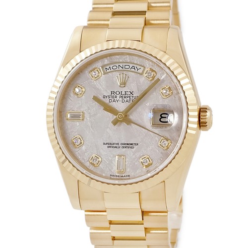 ROLEX Day-Date 36 118238A G-serial number, K18YG solid gold, original fact
