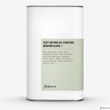 Jackson's Fast Drying Oil Painting Medium Oil Modified Alkyd Resin 1 L Gloss ...