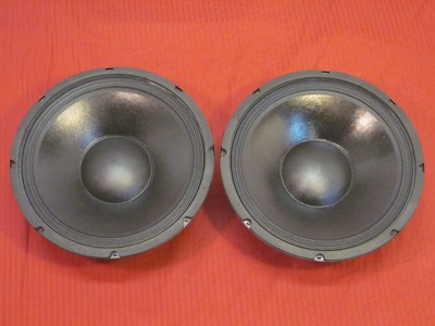 NEW (2) 12'' Woofer Speakers Guitar Pro Audio 8ohm DJ PAIR Replacements Bass