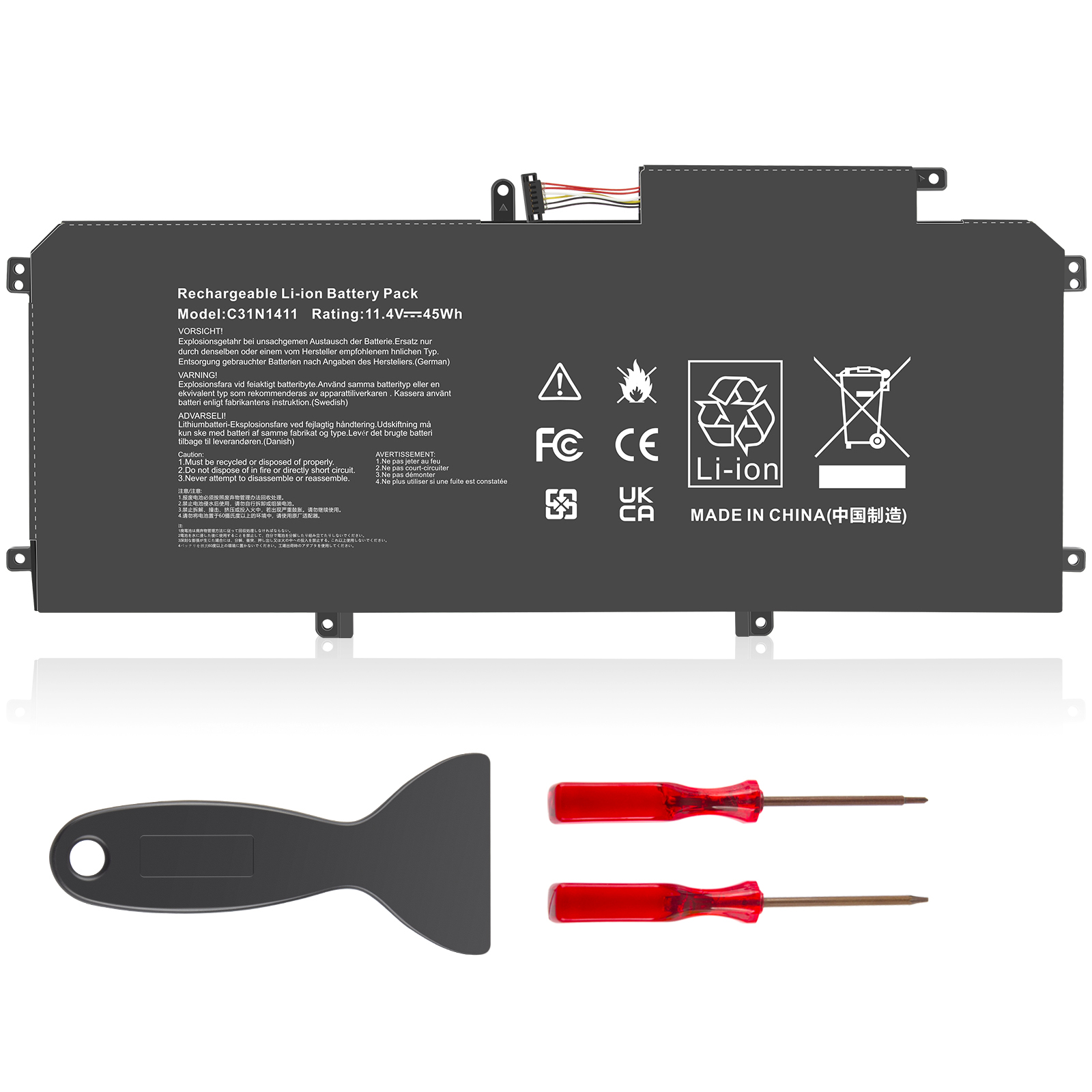 Pile CMOS BIOS Pour Ordinateur Portable ASUS UX305CA-FC051T - Neuf Générique Avec Garantie 1 An