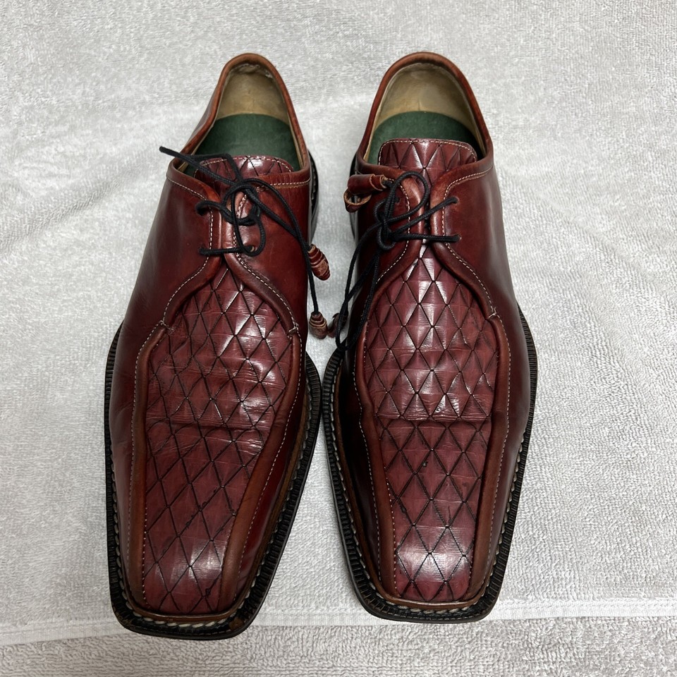 Mens Italian Designer Shoes Lavorazione artigiana lace up Shoes Eu 45 US 11.5 eBay
