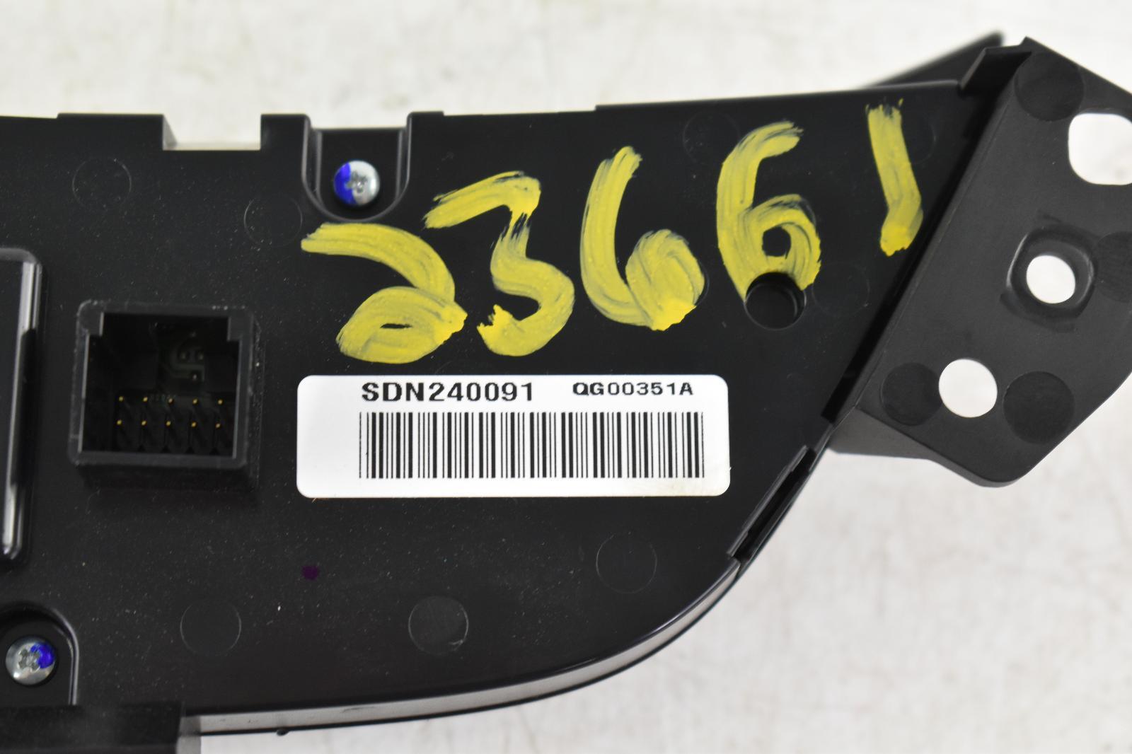 Used A/C Selector Switch fits: 2021 Chevrolet Equinox control panel ID 84612975