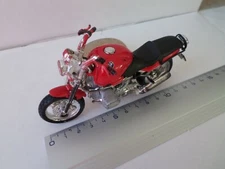 wreck - motorcycle bmw model btwin red