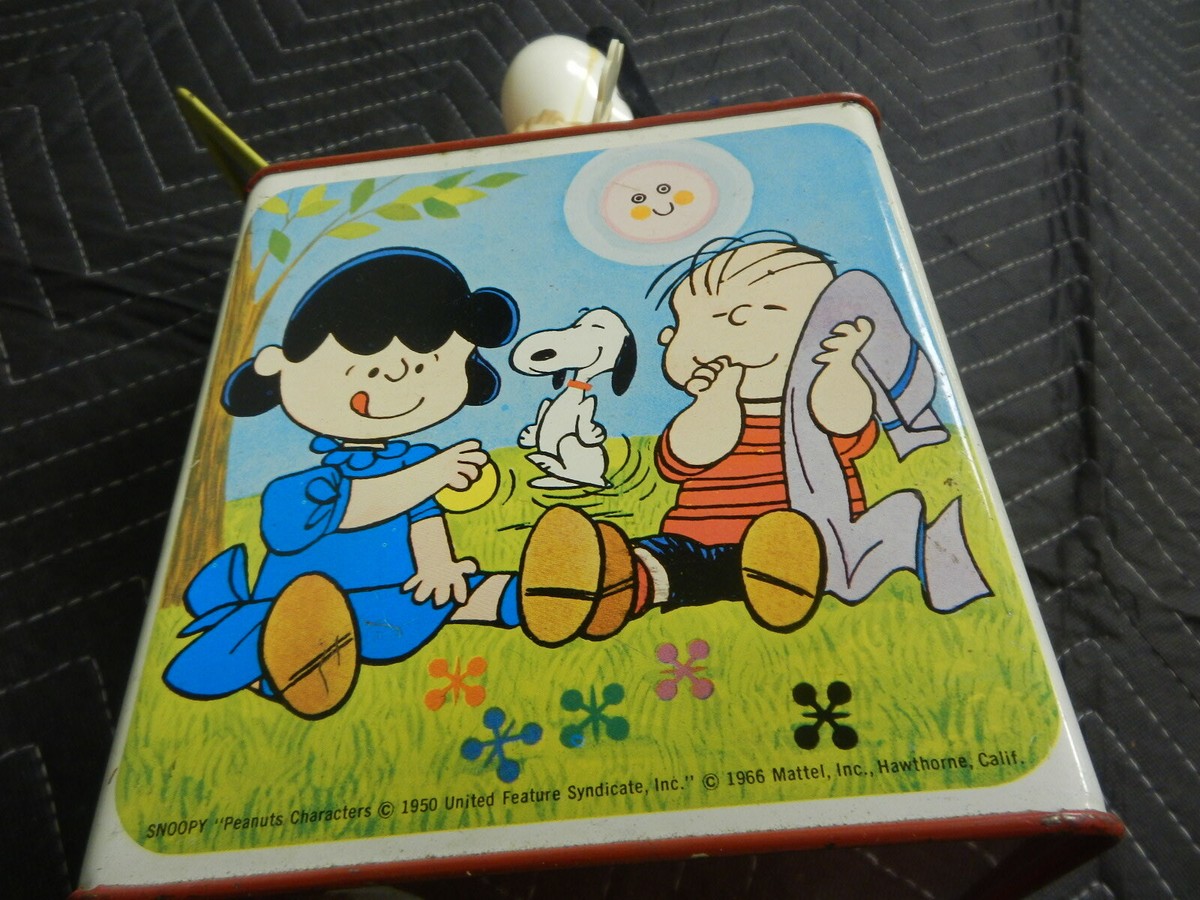 1966 MATTEL SNOOPY IN THE MUSIC BOX | eBay