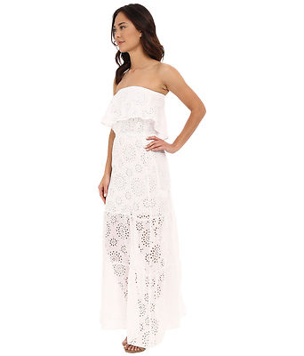 NWT $160 MICHAEL KORS Eyelet Tiered Maxi Dress White Cotton | eBay NWT $160 MICHAEL KORS Eyelet Tiered Maxi Dress White Cotton | eBay