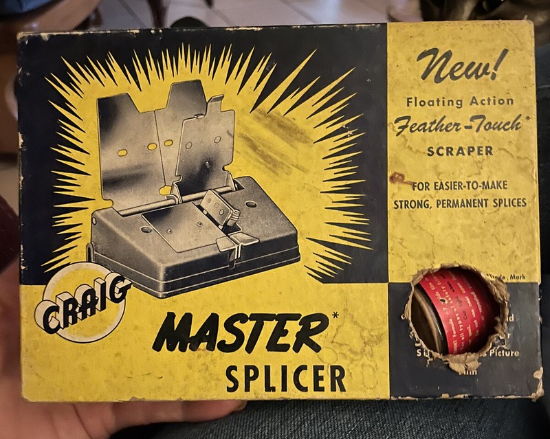 Vintage Craig Master Splicer w Box/instr, Feather Touch Scraper Kalart Model S-3
