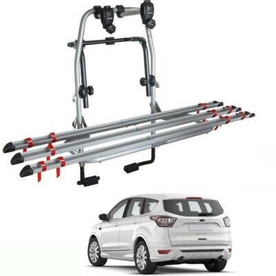 FAHRRADTRÄGER HINTEN 3 SCHIENEN FORD KUGA BJ 2019 3 FAHRRÄDER HERREN DAMEN MB ZUGELASSEN