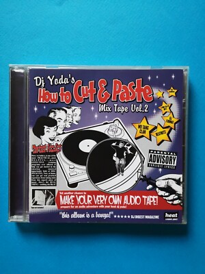 DJ YODA - HOW TO CUT AND PASTE MIX TAPE VOL. 2 - CD (2002) wu tang DJ hip hop 