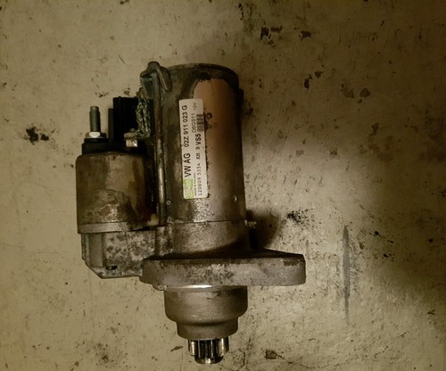 vw golf 6 VI  1 4 tsi anlasser 40000km 02Z911023G