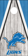 Cornhole Board Wraps Decals Vinyl Stickers Set of 2 - Detroit Lions